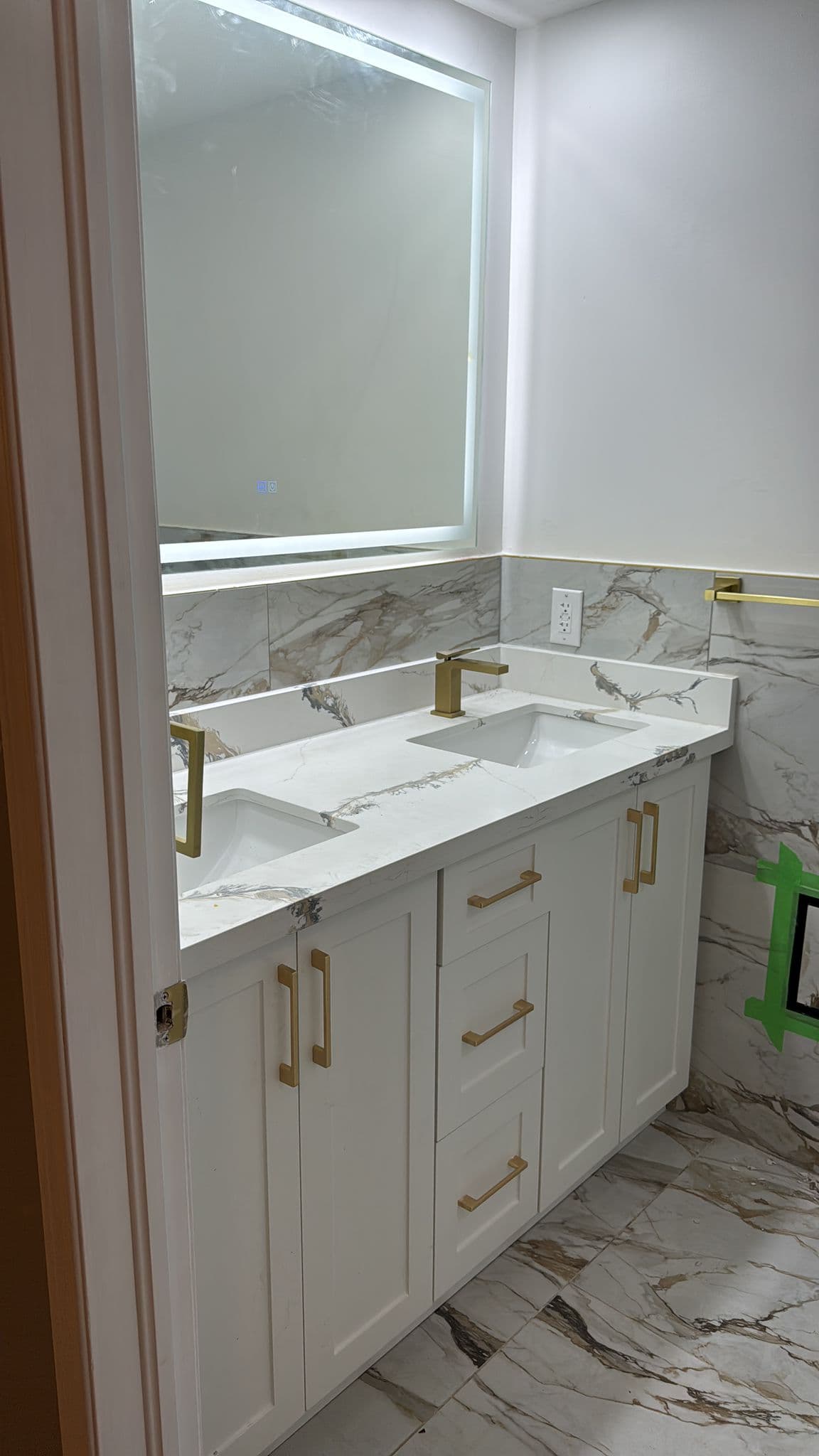 Walk-in shower, Waterloo bathroom renovation
