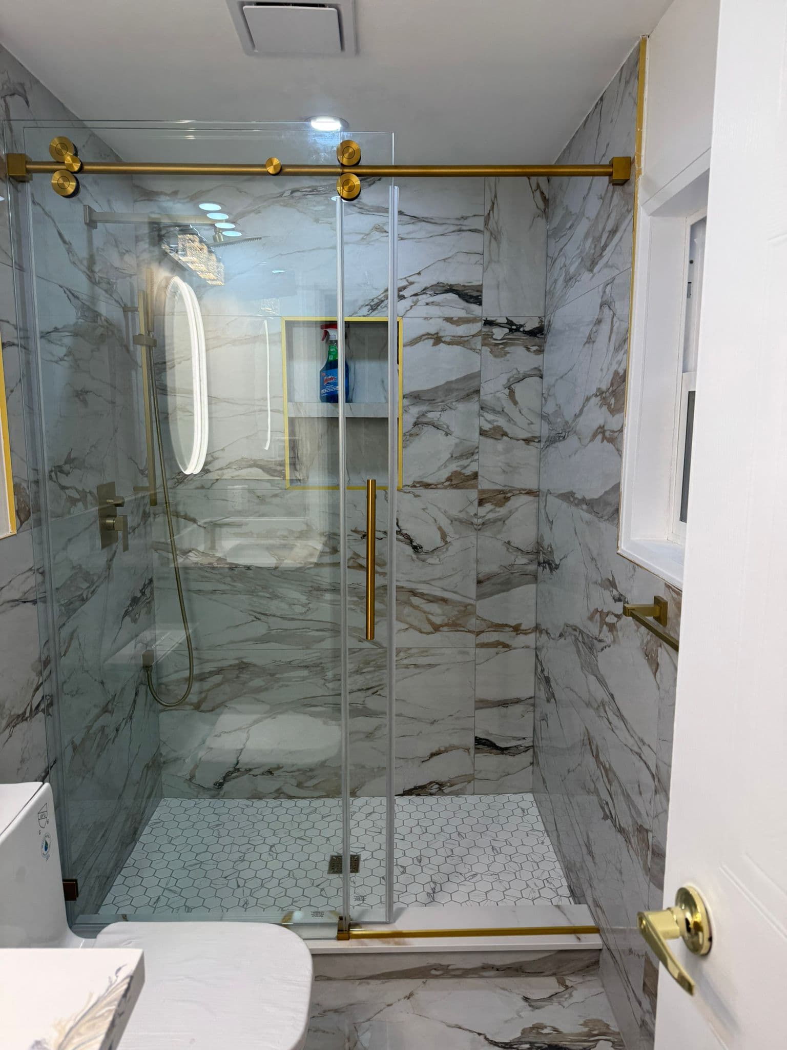 Bathroom renovation project in Waterloo