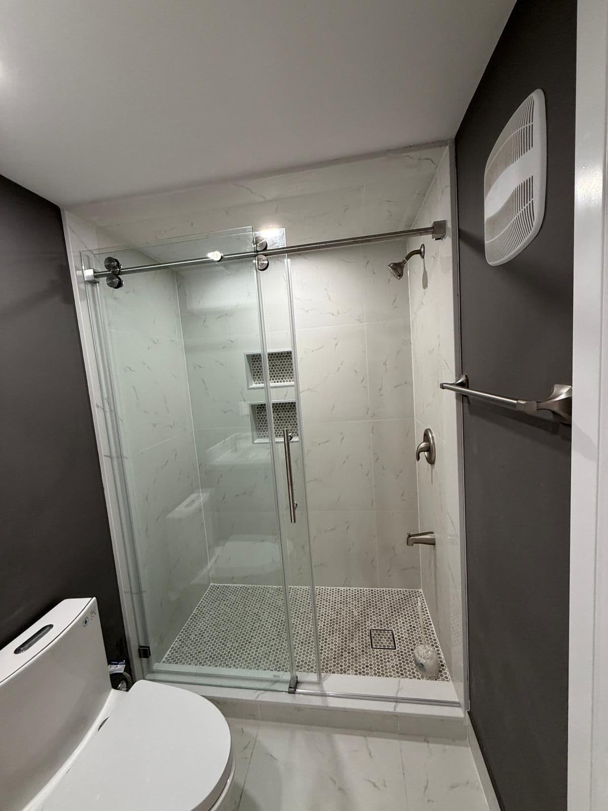 Bathroom renovation project in Waterloo